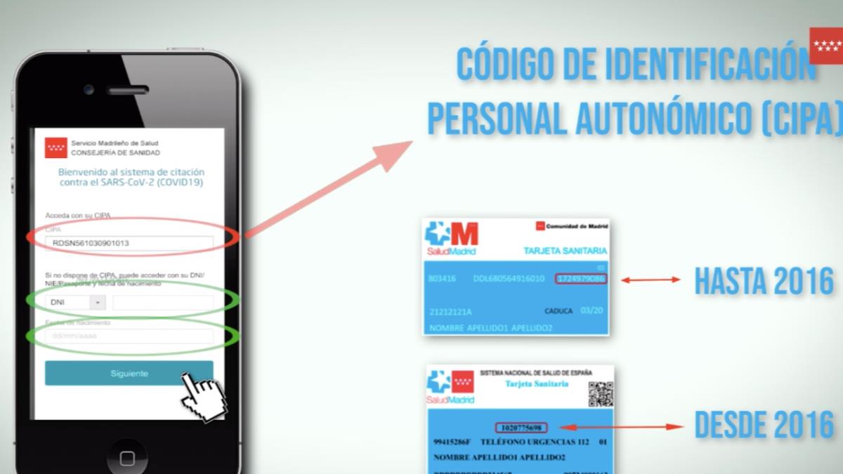 El servicio de autocita de la Comunidad de Madrid se ha ampliado para las personas mayores de 48 años