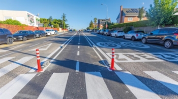 Se han realizado nuevas actuaciones para facilitar la convivencia entre los distintos medios de transporte
