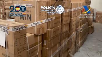 Las pesquisas policiales comenzaron en el polígono industrial Cobo Calleja de Fuenlabrada
