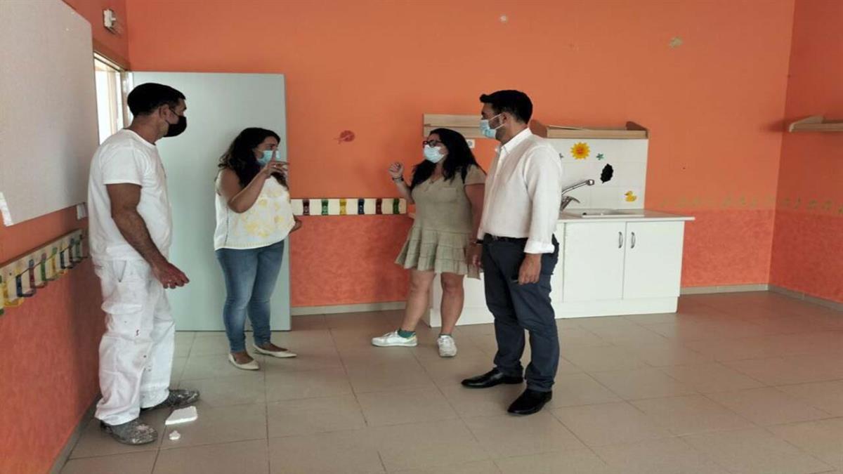 Se ha aprovechado el parón estival para realizar trabajos de mejoras en aulas y zonas comunes