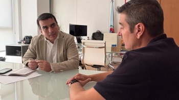 La formación municipal se reúne con el rector del campus en la ciudad