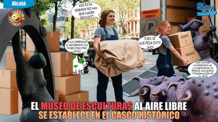 El Museo de Esculturas al Aire Libre se establece en el Casco Histórico