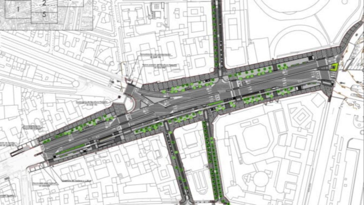 Árboles y aceras serán los ejes de la acctuación