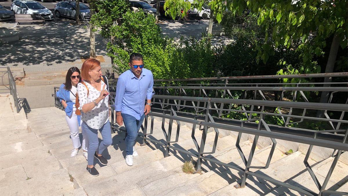 Se hará en sus escaleras con Avenida de la Sierra para mejorar la accesibilidad