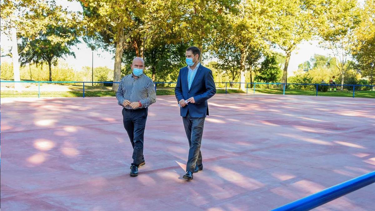 La instalación deportiva del Parque Fresnos ha sido remodelada íntegramente
