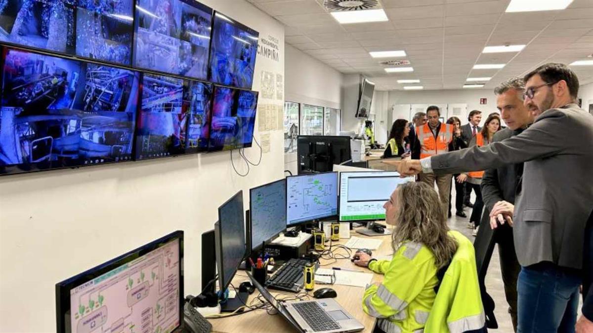 Es una de las plantas de tratamiento más avanzadas de Europa 