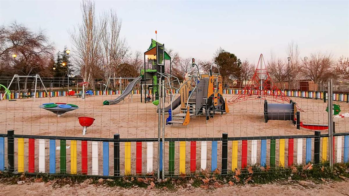 Los recién remodelados Parque Castilla la Mancha y María la Judía se abrirán en los próximos días
