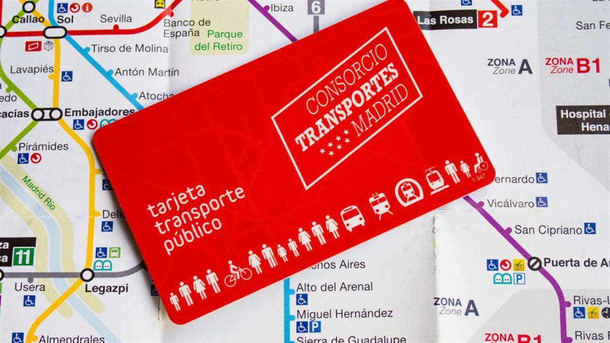 Con el abono madrileño se facilita la movilidad de sus residentes
