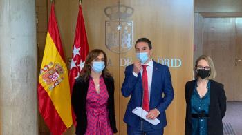 PSOE, Más Madrid y Podemos han registrado una comisión de irregularidades para analizar los contratos de emergencia de Ayuso 