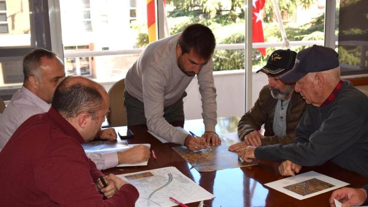 Se trata de 4 caminos con una extensión aproximada de 5 kilómetros