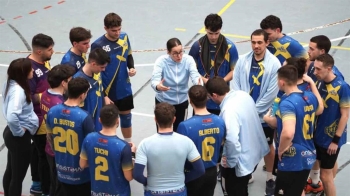 Este incidente sucedió durante el encuentro del primer equipo masculino 