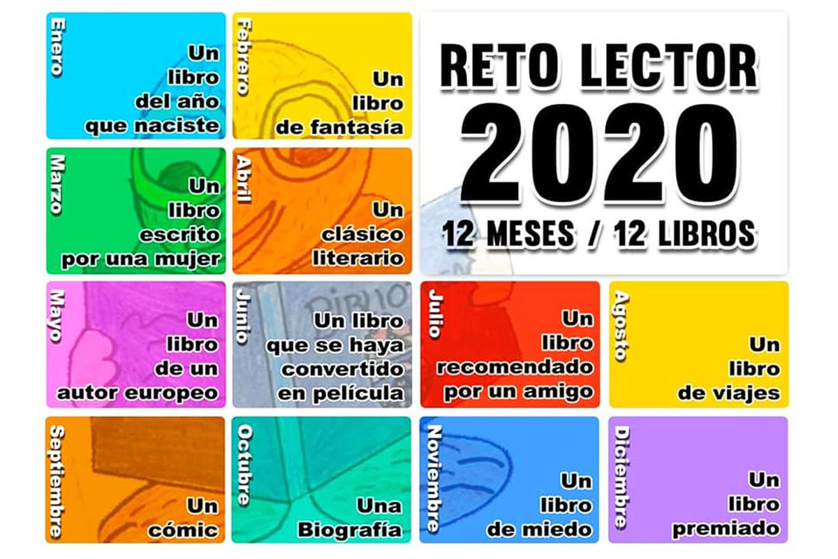 Únete al reto literario del mes de julio:  leer un libro recomendado por un amigo