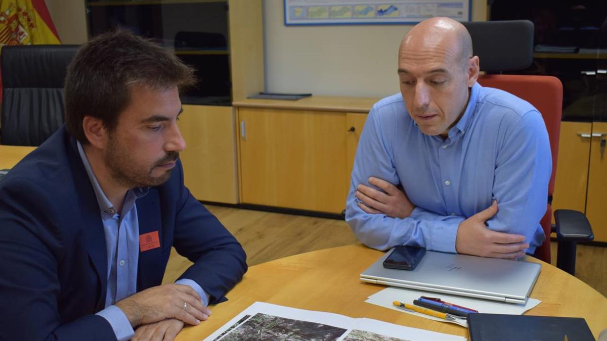 El regidor se ha reunido con el comisario de Aguas de la Confederación Hidrográfica del Tajo