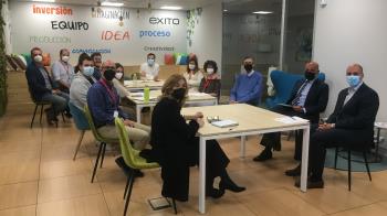 Durante el encuentro se ha hablado sobre la consolidación del tejido empresarial de la zona