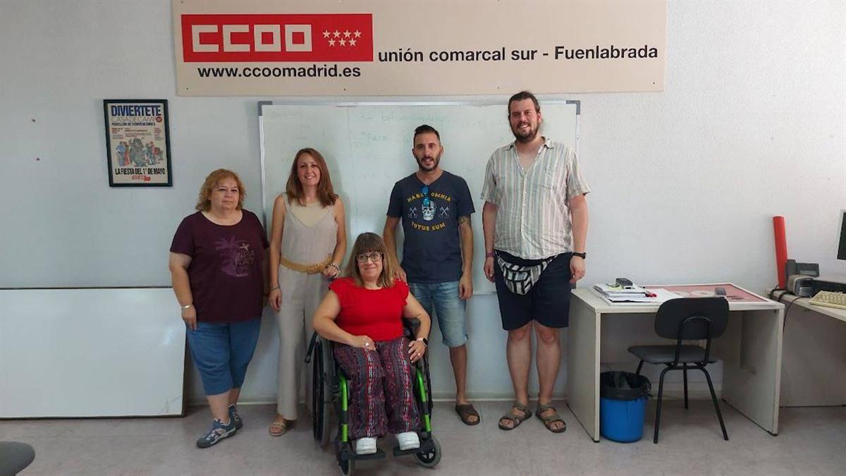 Representantes de la formación política y del sindicato consideran que la zona sur sufre la discriminación y la falta de inversión de la Comunidad