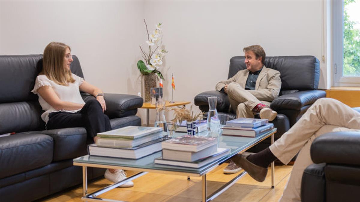 El alcalde en funciones se ha reunido con los portavoces del resto de Grupos Municipales 