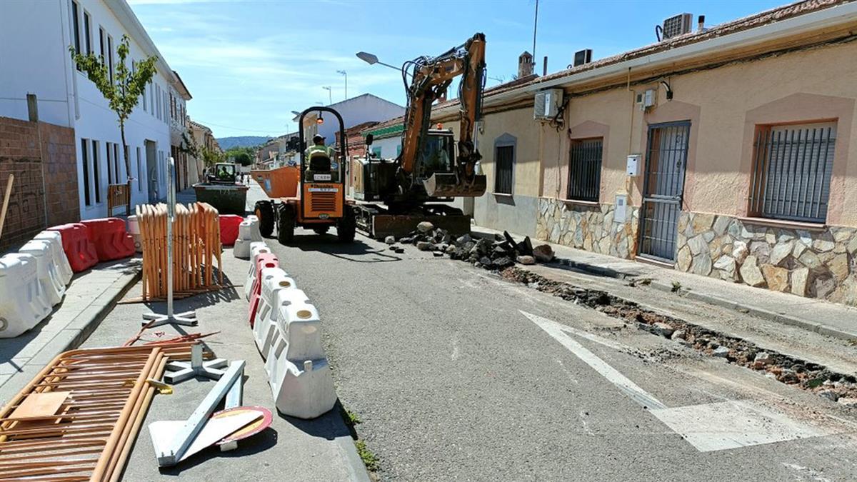 Los trabajos han comenzado en la calle Ramón y Cajal y alrededores
