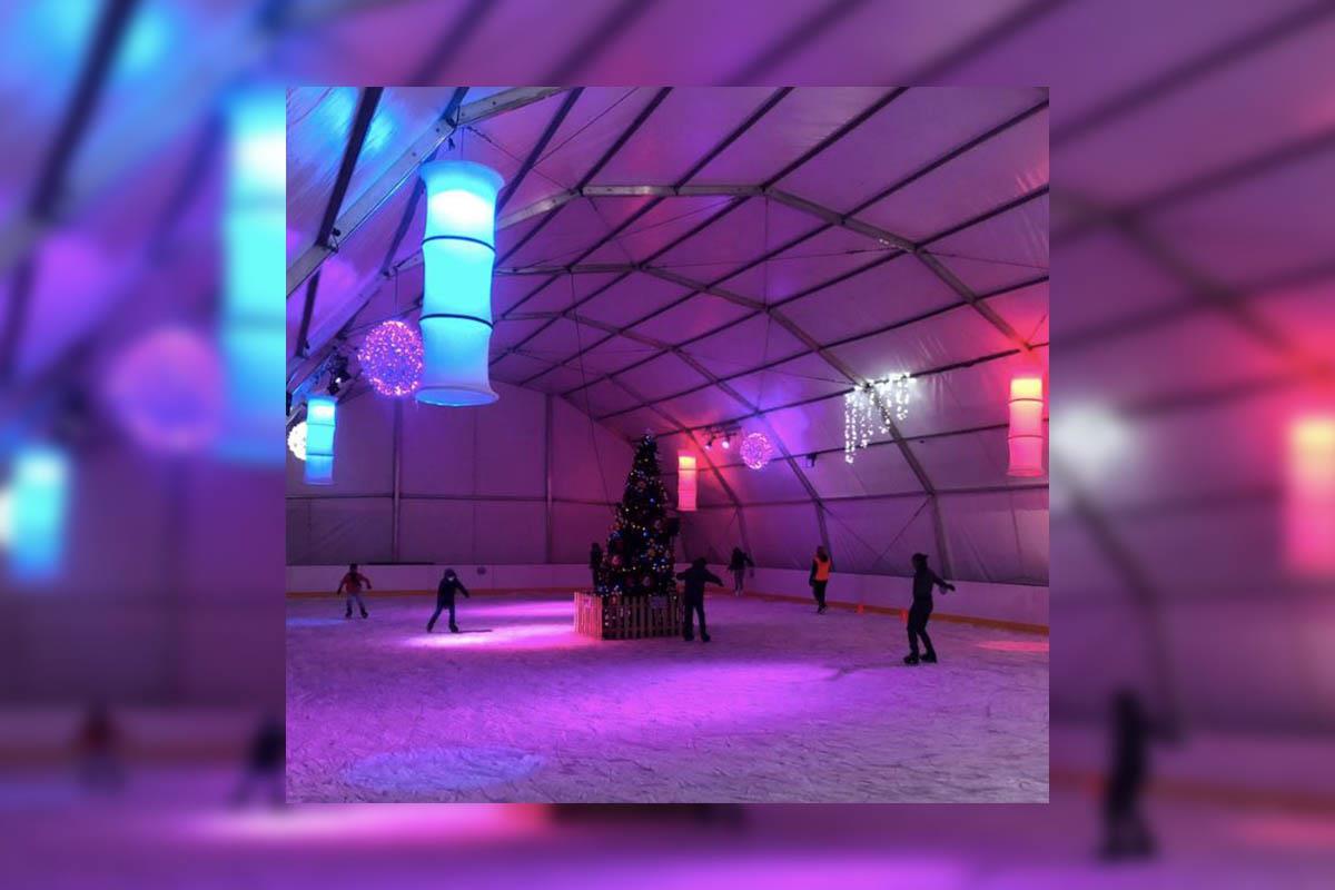 La pista cuenta con más de 450 metros cuadrados
