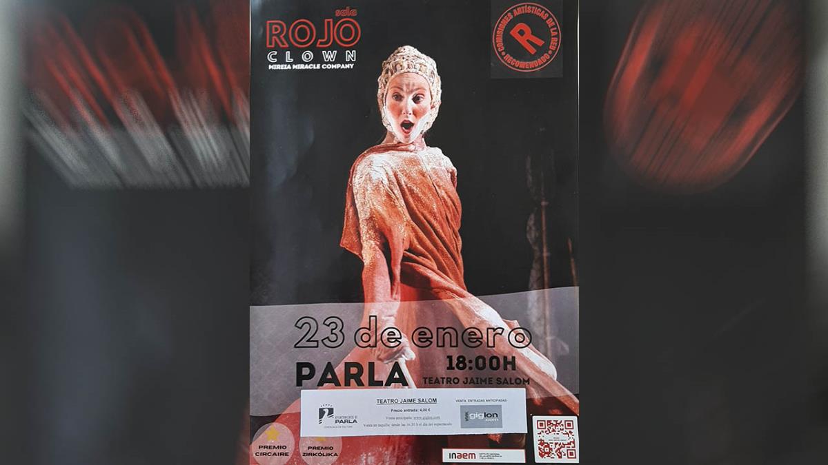 ‘Rojo’ es el primer trabajo de la clown Mireia Miracle