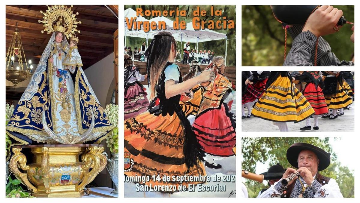 San Lorenzo de El Escorial se prepara para vivir la Romería en honor a su patrona la Virgen de Gracia