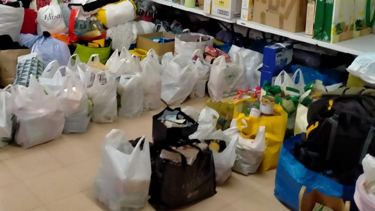 Solidaridad en el municipio madrileño