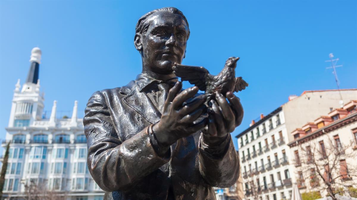 El poeta granadino llegó a Madrid en 1919 a la edad de 21 años