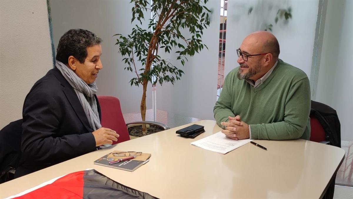 Abdulah Arabi es el representante del Frente Polisario en nuestro país