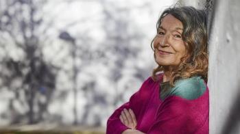 La actriz recibió el primer premio honorífico del Festival de Teatro Aficionado de Rivas 