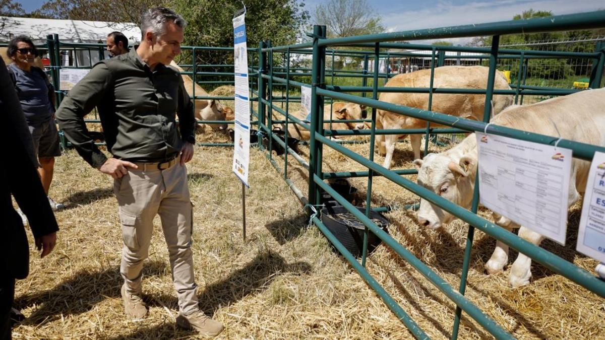 El consejero de Agricultura ha participado en Salón Internacional del Campo 2025