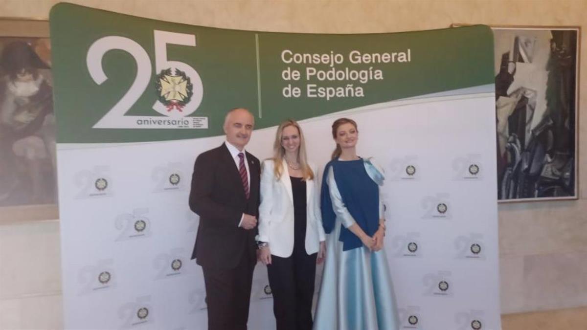 Se cumple el XXV aniversario del Consejo General de Podología