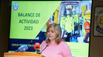 Inma Sanz ha repasado la actividad de este servicio municipal en 2023 en su base principal

