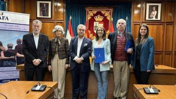 El Ayuntamiento firma un convenio con la asociación AFA Las Rozas