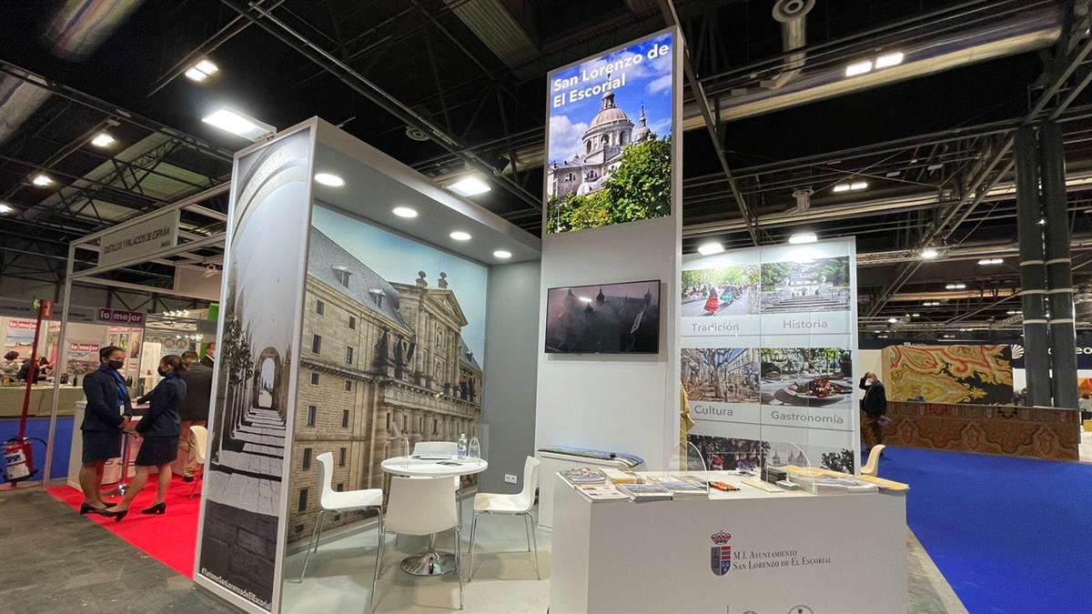Con un stand en el espacio de la Comunidad de Madrid