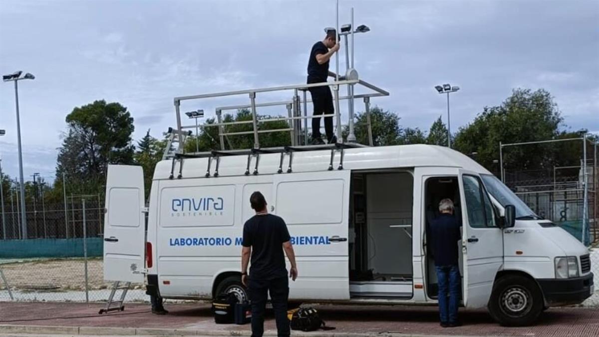 La concejalía de Medio Ambiente da a conocer los datos obtenidos a través de una unidad móvil de medición