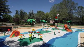 Este año han incluido una nueva zona lúdica