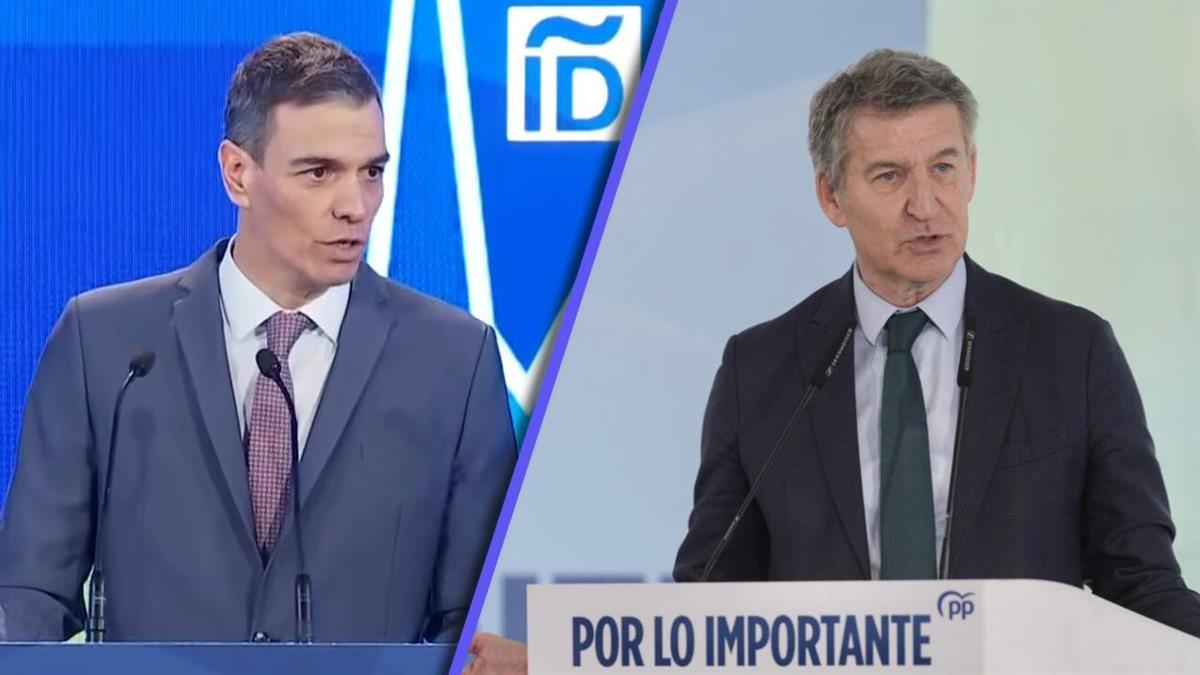 Pedro Sánchez y Alberto Núñez Feijóo vuelven a chocar por el modelo migratorio