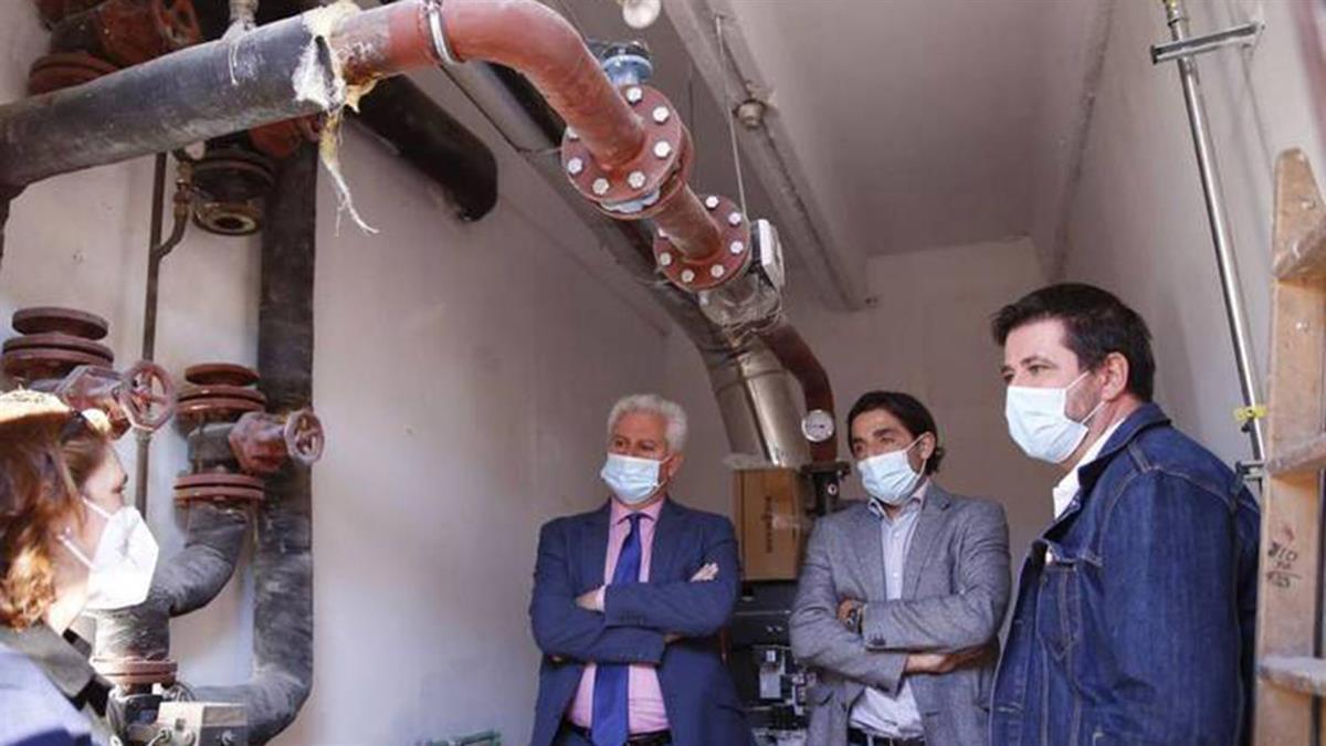 Han comenzado los trabajos de las ultimas calderas