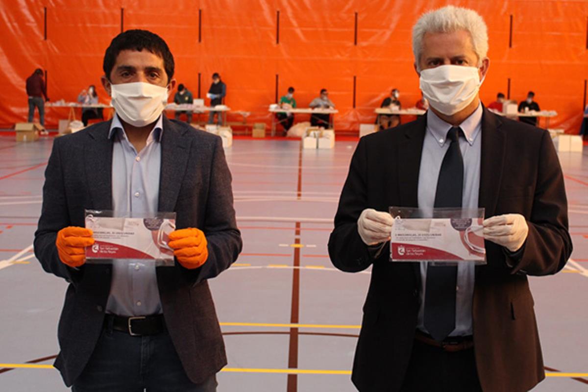 Hasta 250.000 mascarillas reutilizables se repartián desde el 1 de mayo
