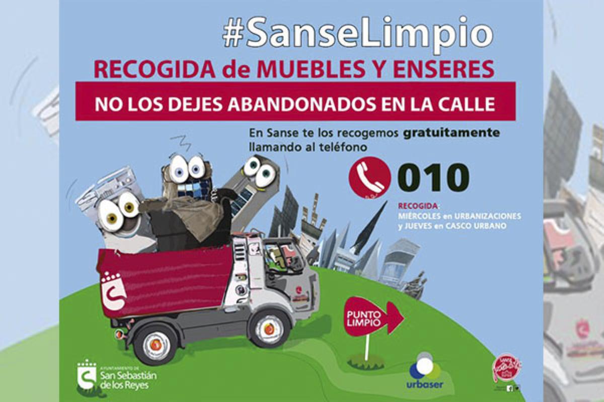 El número para solicitar este servicio es el 010 y la recogida se lleva a cabo el miércoles y jueves