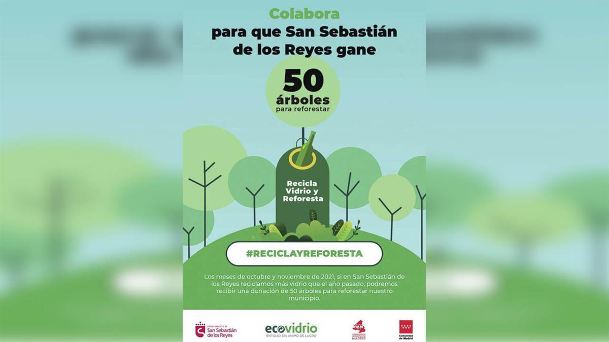 El municipio se suma a la campaña  ‘Reciclo y Reforesto’ en la que participan 17 ciudades más