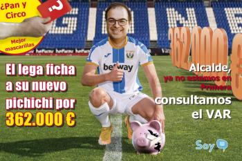 Lee toda la noticia 'Santiago Llorente el último fichaje del CD Leganés: subvenciona con 362.000 euros al club
'