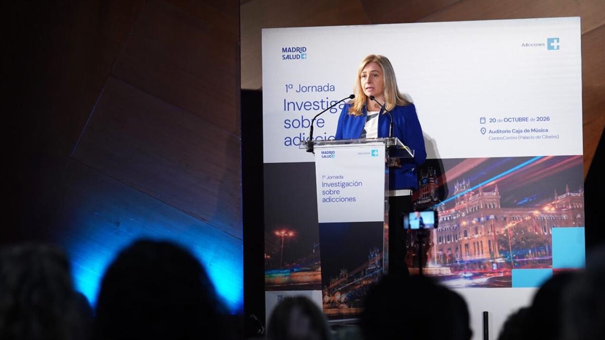La vicealcaldesa inaugura la I Jornada de Investigación sobre Adicciones de Madrid Salud