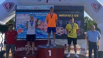 El nadador Saúl-Nacxit Calero se lleva una medalla de oro a casa
