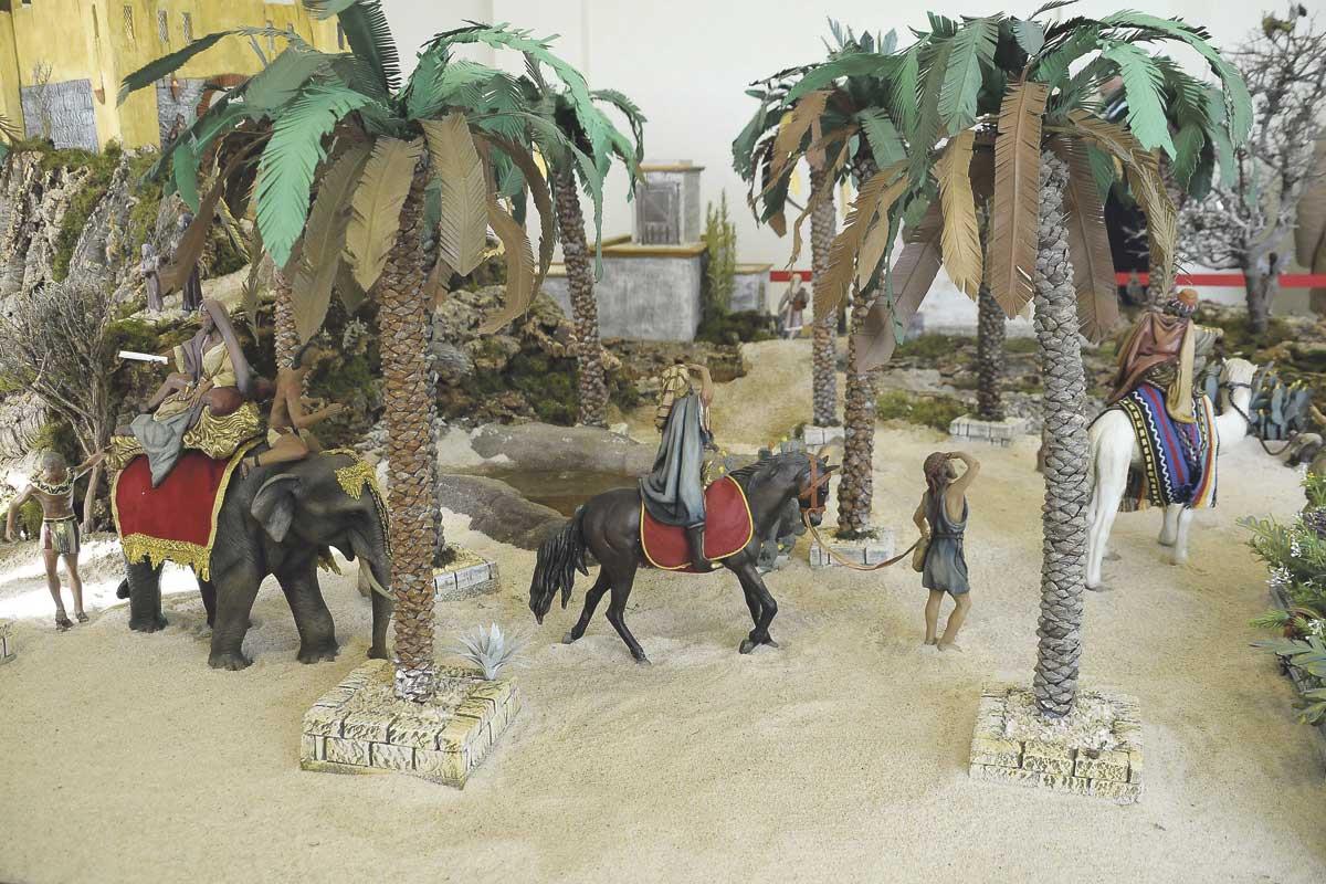 El Belén del Plaacio, tres parroquiales y uno más de plastilina en el Auditorio; todos, hasta el 5 de enero