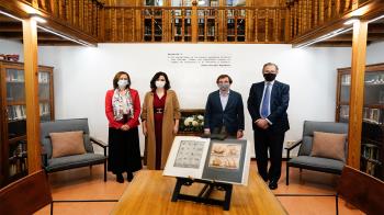 Isabel Díaz Ayuso inaugura la biblioteca Severo Bueno
