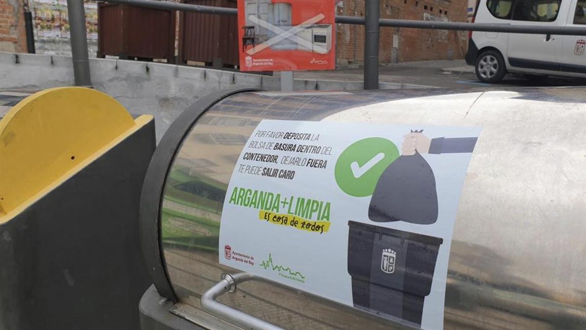 Se rescinde el anterior contrato para la recogida de basuras en Arganda, consolidando el nuevo servicio 