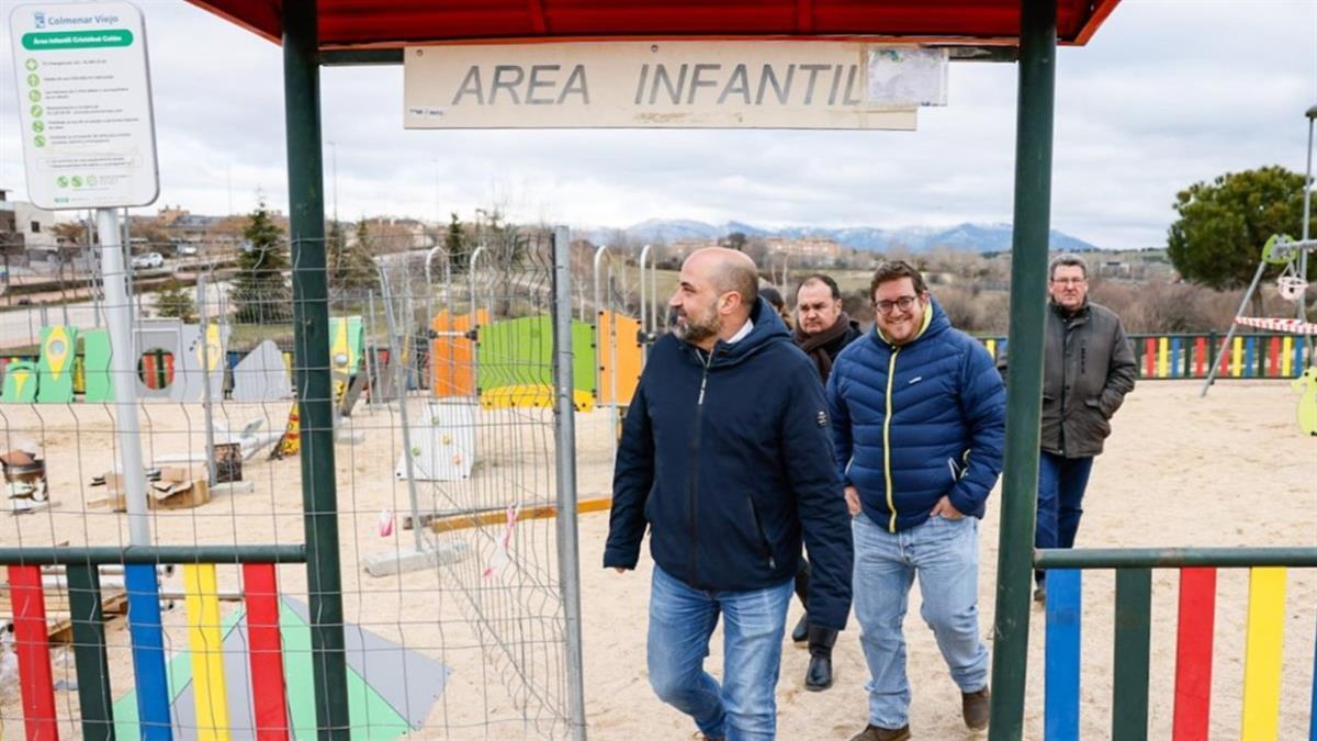 Comienzan las obras de mejora del parque colmenareño
