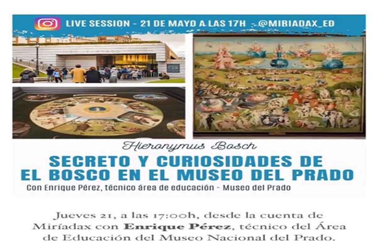 Hoy jueves, sesión en directo desde Miriadax
