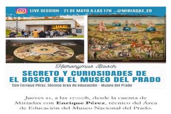 Hoy jueves, sesión en directo desde Miriadax
