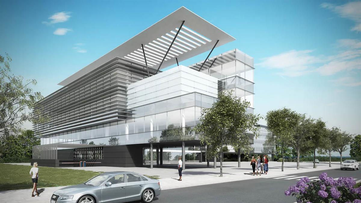 El edifico tendrá 261 plazas de aparcamiento